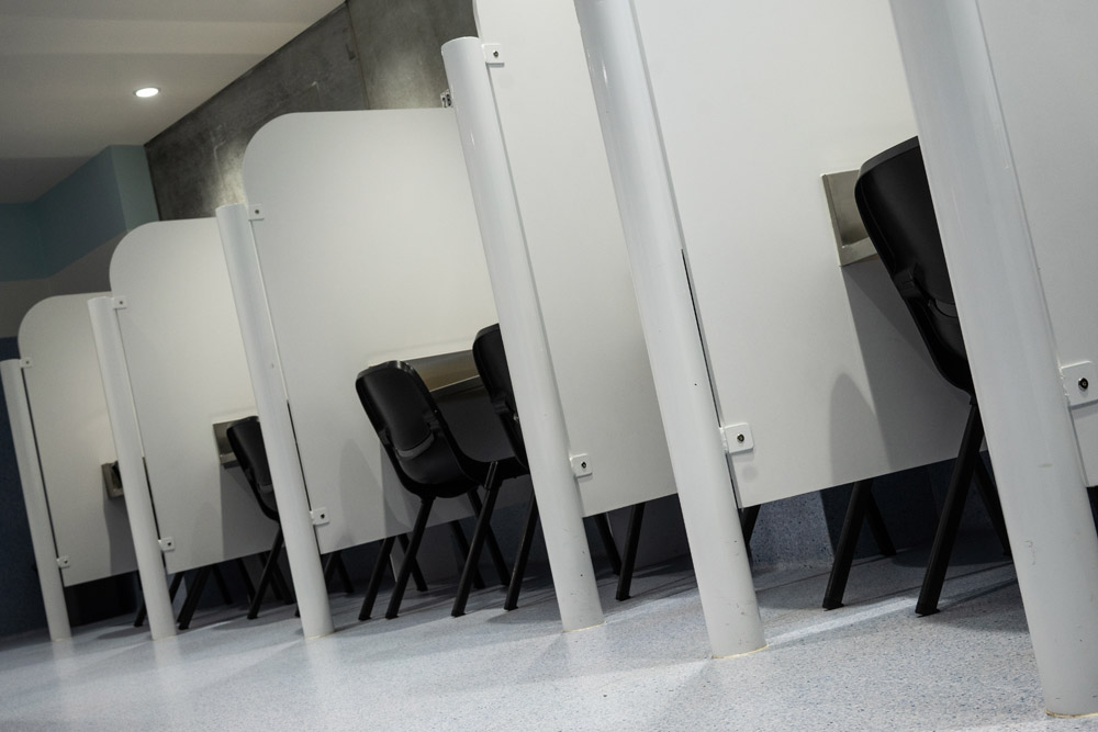 Injecting Booths